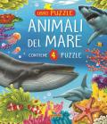 Animali del mare. Libro puzzle