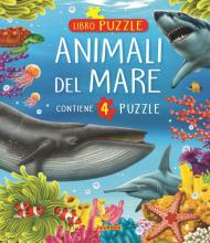 Animali del mare. Libro puzzle