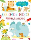 Animali del mondo. Coloro e gioco