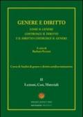 Genere e diritto. Come il genere costruisce il diritto e il diritto costruisce il genere: 2