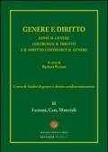 Genere e diritto. Come il genere costruisce il diritto e il diritto costruisce il genere: 2