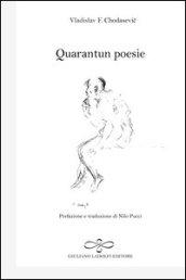 Quarantun poesie. Testo russo a fronte