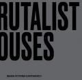 Brutalist houses. Interior design cubes