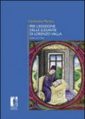 Per l'edizione delle «Elegantie» di Lorenzo Valla. Studio sul V libro