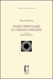 Diario epistolare a Corrado Pavolini