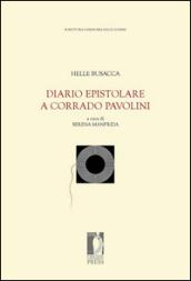 Diario epistolare a Corrado Pavolini