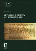 Artigiani a Genova nei secoli XII-XIII