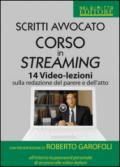 Sos pareri. 4 correzioni personalizzate. Corso in streaming. 14 video-lezioni sulla redazione del parere e dell'atto