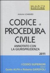 Codice di procedura civile. Annotato con la gurisprudenza