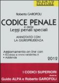 Codice penale e delle leggi penali speciali. Annotato con la giurisprudenza