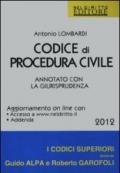 Codice di procedura civile. Annotato con la giurisprudenza