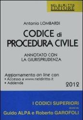 Codice di procedura civile. Annotato con la giurisprudenza
