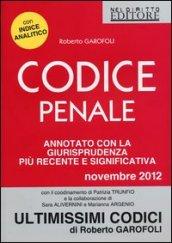 Codice penale. Annotato con la giurisprudenza più recente e significativa