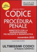 Codice di procedura penale. Annotato con la giurisprudenza più recente e significativa