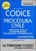 Codice di procedura civile. Annotato con la giurisprudenza più recente e significativa