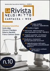 La rivista di Neldiritto (2012): 10