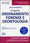 Compendio di ordinamento forense e deontologia