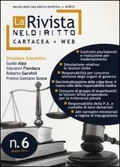 La rivista di Neldiritto (2013): 6