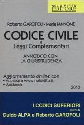 Codice civile e leggi complementari. Annotato con la giurisprudenza. Con aggiornamento online