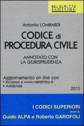 Codice di procedura civile. Annotato con la giurisprudenza. Con aggiornamento online