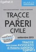 Tracce di pareri civile