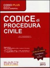 Codice di procedura civile-Competenza e termini