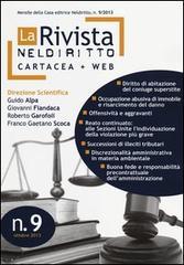 La rivista di Neldiritto (2013): 9