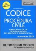 Codice di procedura civile. Annotato con la giurisprudenza più recente e significativa