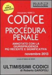 Codice di procedura penale. Annotato con la giurisprudenza più recente e significativa