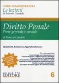 Diritto penale. Parte generale e speciale. 6.