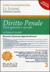 Diritto penale. Parte generale e speciale. 3.