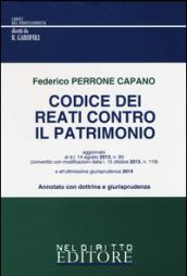 Codice dei reati contro il patrimonio