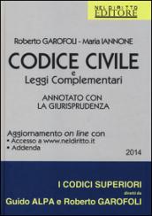 Codice civile e leggi complementari. Annotato con la giurisprudenza. Con aggiornamento online