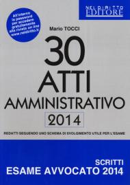 30 atti amministrativo 2014