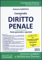 Compendio di diritto penale. Parte generale e speciale