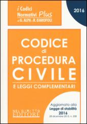Codice di procedura civile e leggi complementari