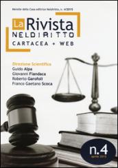 La rivista di Neldiritto (2015): 4