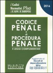 Codice penale e codice di procedura penale e leggi complementari