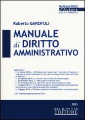 Manuale di diritto amministrativo