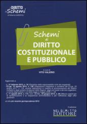 Schemi di diritto costituzionale e pubblico