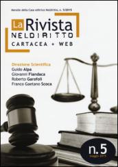 La rivista di Neldiritto (2015)