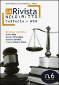 La rivista di Neldiritto (2015): 6