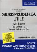 Giurisprudenza utile per l'atto di diritto amministrativo