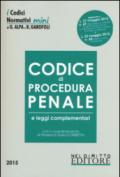 Codice di procedura penale e leggi complementari