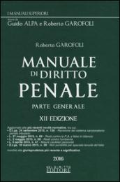 Manuale di diritto penale. Parte generale