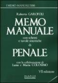 Memo manuale con schemi e tavole sinottiche di penale