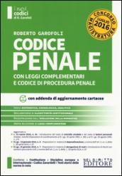 Codice penale con leggi complementari e codice di procedura penale. Concorso magistratura. Con aggiornamento online