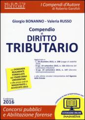 Compendio di diritto tributario. Con aggiornamento online