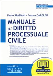 Manuale di diritto processuale civile. Con aggiornamento online