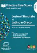 Concorso orale scuola. Lezioni simulate di latino e greco (A11-A12 ex A051-A052)
